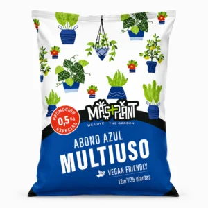 abono azul NPK 7-7-14 con azufre y calcio 500 g